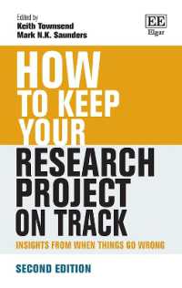 How to Keep Your Research Project on Track : Insights from When Things Go Wrong (How to Guides) （2ND）
