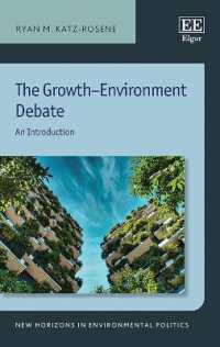 The Growth-Environment Debate : An Introduction (New Horizons in Environmental Politics series)