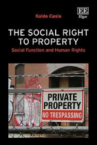 The Social Right to Property : Social Function and Human Rights