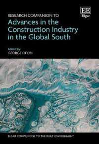 Research Companion to Advances in the Construction Industry in the Global South (Elgar Companions to the Built Environment series)