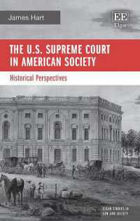 The U.S. Supreme Court in American Society : Historical Perspectives (Elgar Studies in Law and Society)