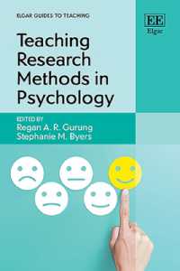 Teaching Research Methods in Psychology (Elgar Guides to Teaching)