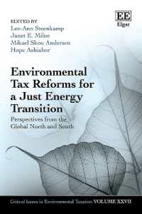Environmental Tax Reforms for a Just Energy Transition : Perspectives from the Global North and South (Critical Issues in Environmental Taxation series)