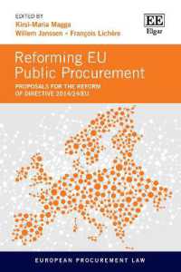 Reforming EU Public Procurement : Proposals for the Reform of Directive 2014/24/EU (European Procurement Law series)