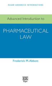 Advanced Introduction to Pharmaceutical Law (Elgar Advanced Introductions series)