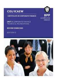 CISI Capital Markets Programme Certificate in Corporate Finance Unit 2 Syllabus Version 18 : Review Exercises