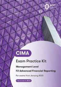 Cima F2 Advanced Financial Reporting : Exam Practice Kit -- Paperback / softback