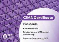 CIMA BA3 Fundamentals of Financial Accounting : Passcards