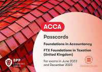 FIA Foundations in Taxation FTX FA2022 : Passcards