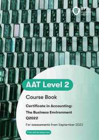 Aat the Business Environment : Course Book -- Paperback / softback