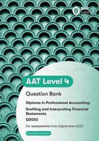 Aat Drafting and Interpreting Financial Statements : Question Bank -- Paperback / softback