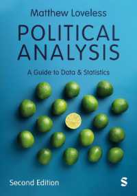 Political Analysis : A Guide to Data and Statistics （2ND）