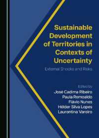 Sustainable Development of Territories in Contexts of Uncertainty : External Shocks and Risks