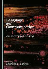 Language and Communication : From Form to Meaning