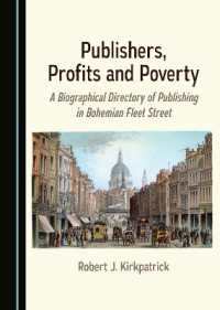 Publishers, Profits and Poverty : A Biographical Directory of Publishing in Bohemian Fleet Street