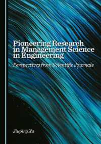 Pioneering Research in Management Science in Engineering : Perspectives from Scientific Journals