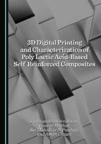 3D Digital Printing and Characterization of Poly Lactic Acid-Based Self-Reinforced Composites