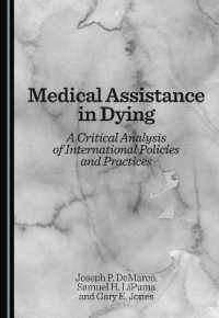 Medical Assistance in Dying : A Critical Analysis of International Policies and Practices