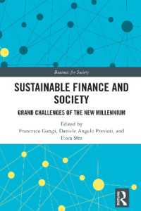 Sustainable Finance and Society : Grand Challenges of the New Millennium (Business for Society)
