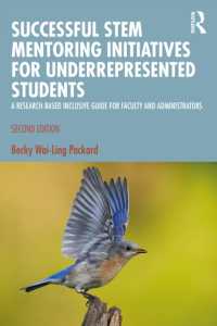 Successful STEM Mentoring Initiatives : A Research-Based Guide for Faculty and Administrators （2ND）