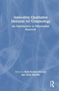 Innovative Qualitative Methods for Criminology : An Introduction to Dissertation Research