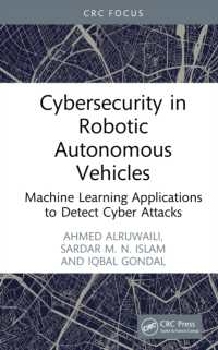 Cybersecurity in Robotic Autonomous Vehicles : Machine Learning Applications to Detect Cyber Attacks