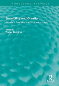 Sensibility and Creation : Studies in Twentieth-Century French Poetry (Routledge Revivals)