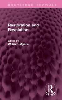 Restoration and Revolution (Routledge Revivals)