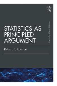 Statistics as Principled Argument (Psychology Press & Routledge Classic Editions)