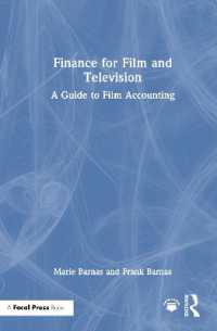 Finance for Film and Television : A Guide to Film Accounting