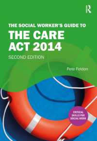 The Social Worker's Guide to the Care Act 2014 （2ND）