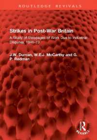 Strikes in Post-War Britain : A Study of Stoppages of Work Due to Industrial Disputes, 1946-73 (Routledge Revivals)