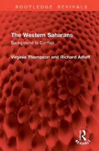 The Western Saharans : Background to Conflict (Routledge Revivals)