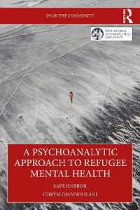 A Psychoanalytic Approach to Refugee Mental Health : Safe Harbor (Ipa in the Community)