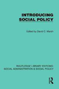 Introducing Social Policy (Routledge Library Editions: Social Administration & Social Policy)