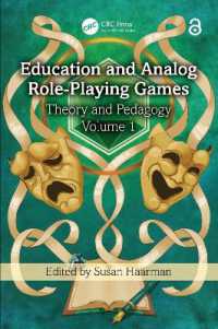 Education and Analog Role-Playing Games : Theory and Pedagogy, Volume 1