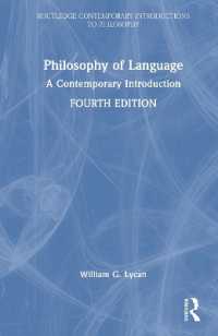 Philosophy of Language : A Contemporary Introduction (Routledge Contemporary Introductions to Philosophy) （4TH）