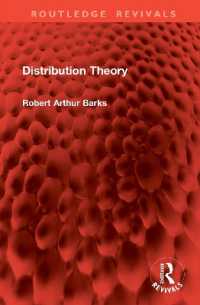 Distribution Theory (Routledge Revivals)