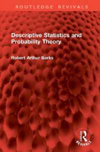 Descriptive Statistics and Probability Theory (Routledge Revivals)