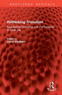 Rethinking Transition : Educational Innovation and the Transition to Adult Life (Routledge Revivals)