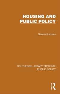 Housing and Public Policy (Routledge Library Editions: Public Policy)