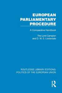 European Parliamentary Procedure (Routledge Library Editions: Politics of the European Union)