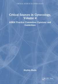 Critical Sources in Gynecology, Volume 4 : ASRM Practice Committee Opinions and Guidelines (Critical Sources in Gynecology)