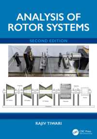 Analysis of Rotor Systems, Second Edition, Volume 1 （2ND）