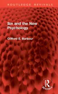 Sin and the New Psychology (Routledge Revivals)