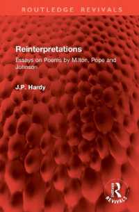 Reinterpretations : Essays on Poems by Milton, Pope and Johnson (Routledge Revivals)