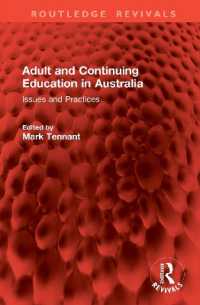 Adult and Continuing Education in Australia : Issues and Practices (Routledge Revivals)