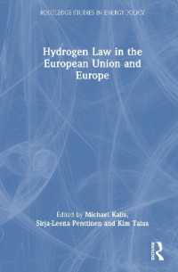 Hydrogen Law in the European Union and Europe (Routledge Studies in Energy Policy)