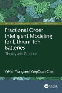 Fractional Order Intelligent Modeling for Lithium-Ion Batteries : Theory and Practice (Fractional Order Thinking in Exploring the Frontiers of Stem)