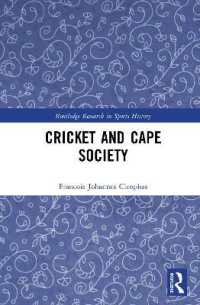 Cricket and Cape Society (Routledge Research in Sports History)